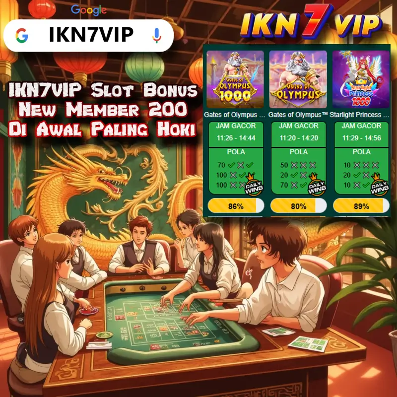 IKN7VIP: Slot Bonus 500 Di Depan Mudah Di Kelola Hari Ini